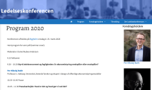 Indlæg på Ledelseskonferencen 2020