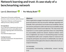 Network learning and trust