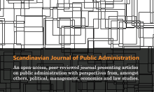 Editor: Scandinavian Journal of Public Administration