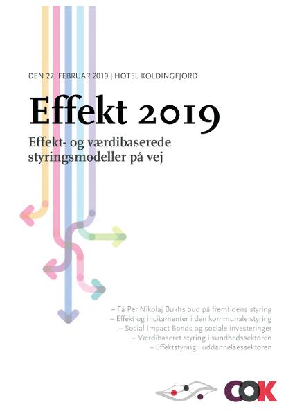 Konference om effekt- og værdibaserede styringsmodeller den 27. februar 2019
